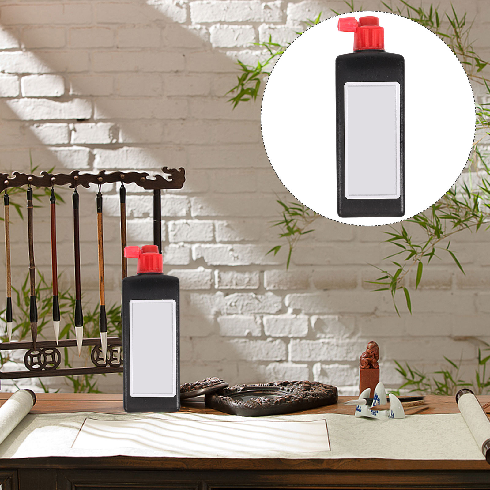 Calligraphy Ink Bottle - Smooth Flowing Chinese Calligraphy Ink for