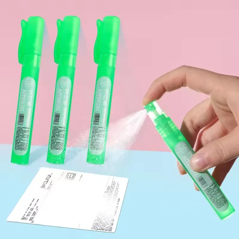 Correction Fluid White - Elimination Privacy Spray Pen Thermal Paper