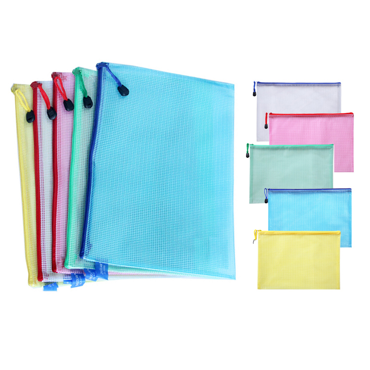 5pcs Stationery Storage Bag A4 - Portfolio Folder Zip 评论和价格