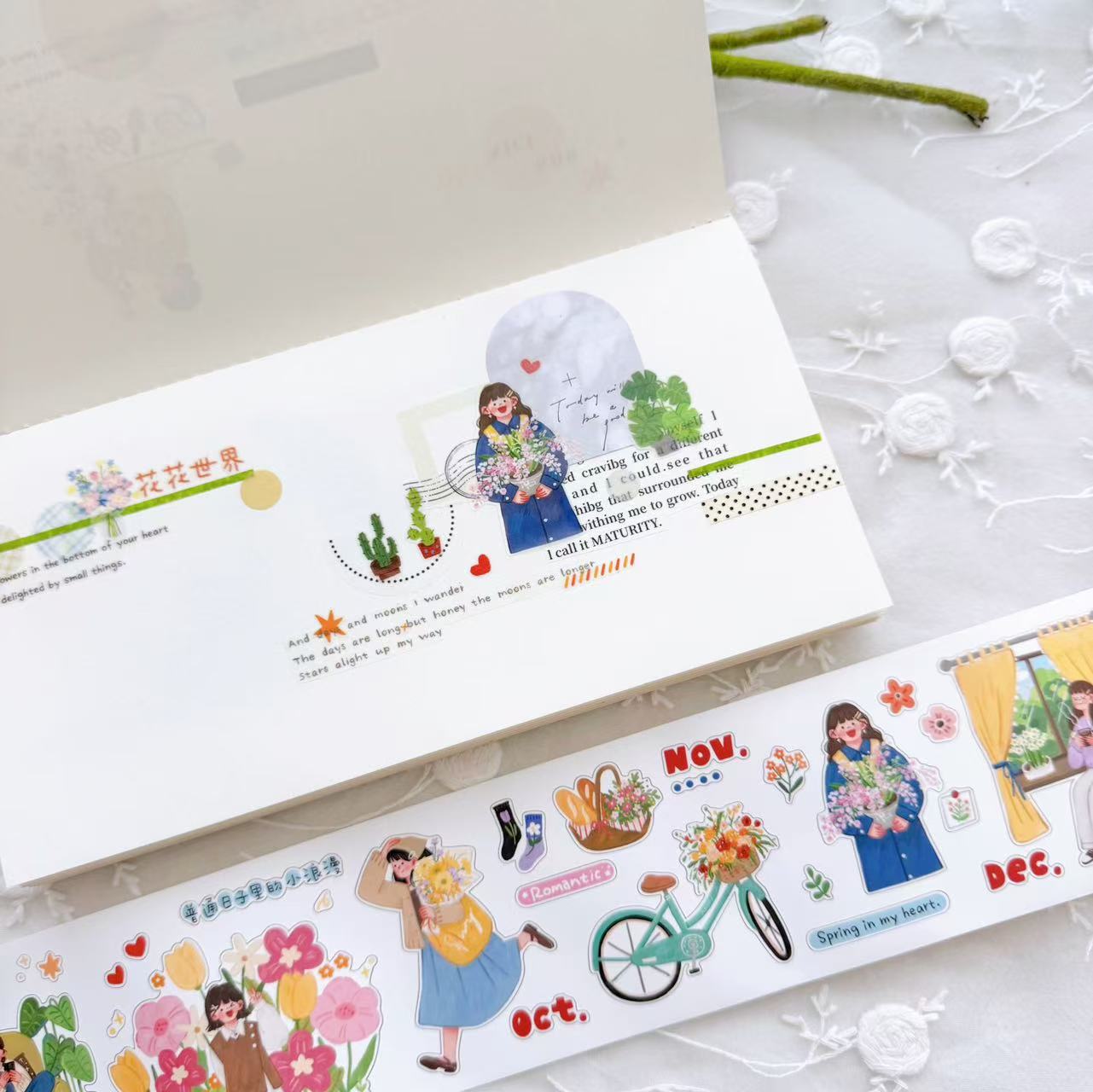 Soyi Studio Vintage Flower Wor - Washi Tape Set 评论和价格
