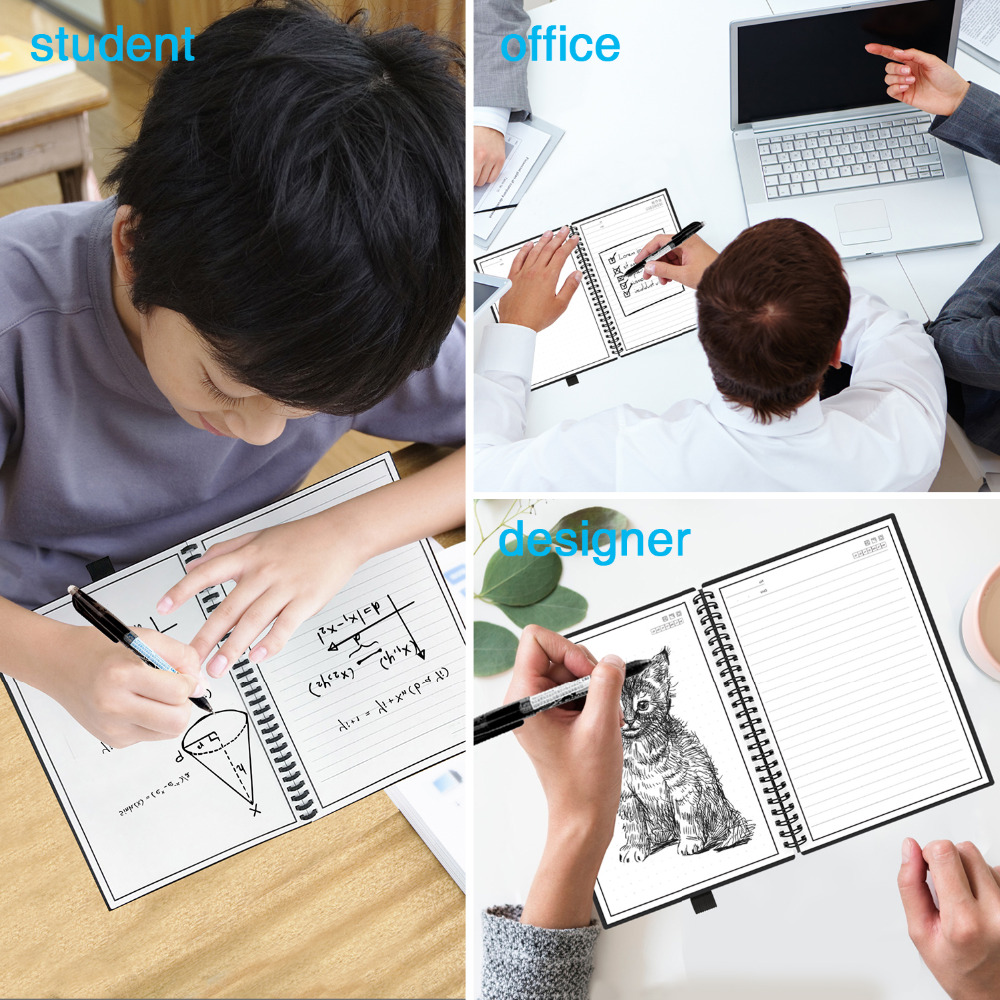 A6 Reusable Erasable Notebook  - Graph Paper Pad 评论和价格