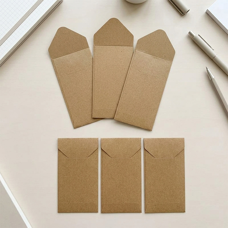 50pcs/lots Seed Envelopes Docu - Letter Envelope Kraft 评论和价格