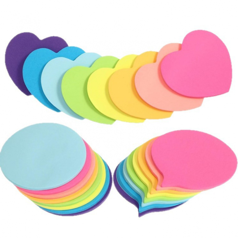 【3 Styles Heart Memo Pads】720  - Total Stationery & Office Supply 评论和价格