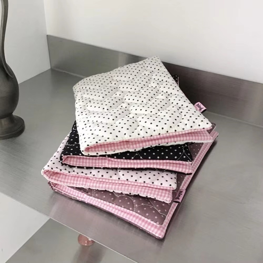 Cute Quilted Cotton A5 Book Co - Notebook Dotted A5 评论和价格