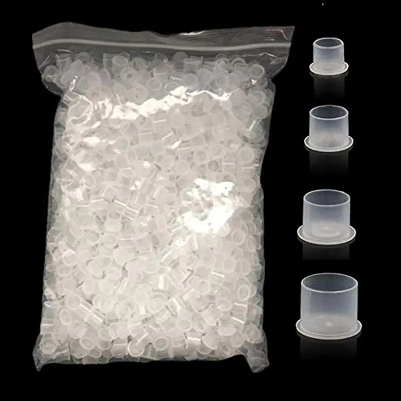 100Pcs Plastic Tattoo Ink Cups - Calligraphy Ink Bottle 评论和价格