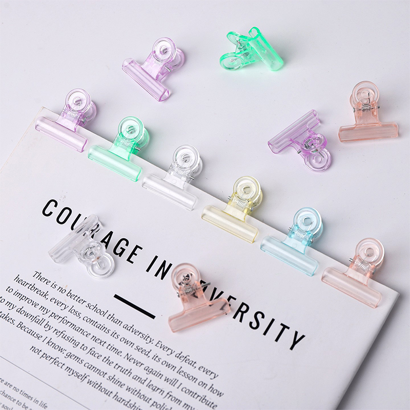 10/20pcs 31mm Candy Color Plas - Binder Clip Assorted 评论和价格
