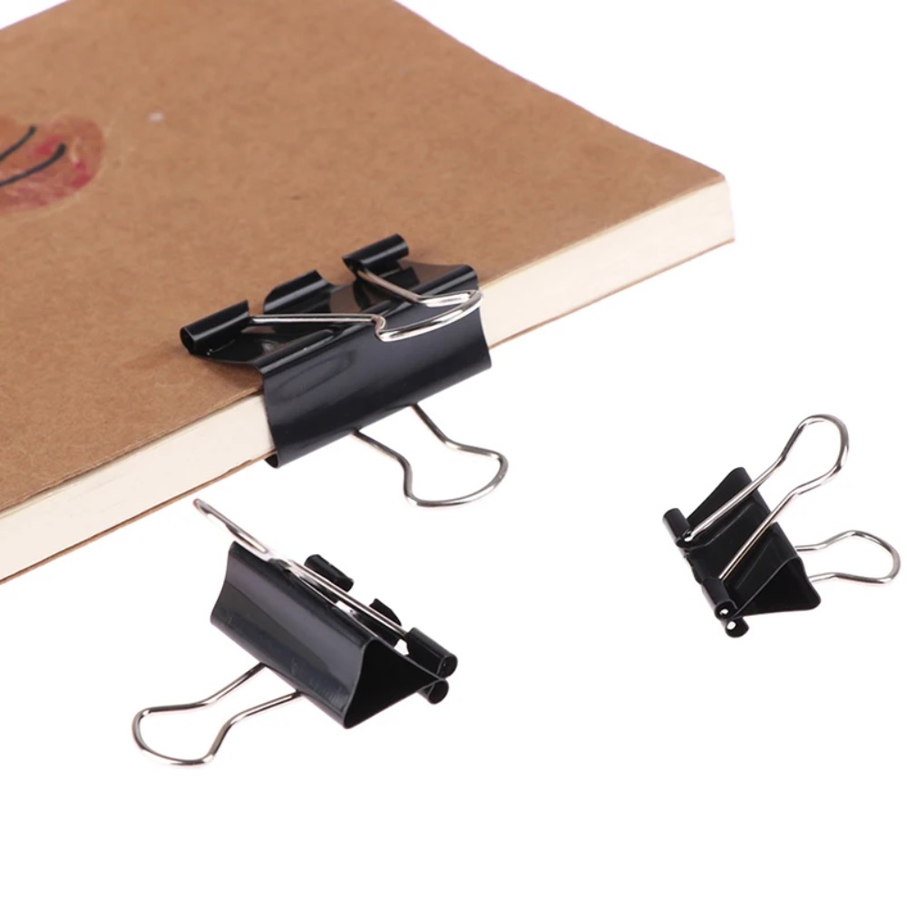 10pcs Metal Binder Clips 19mm  - Binder Clip Assorted 评论和价格
