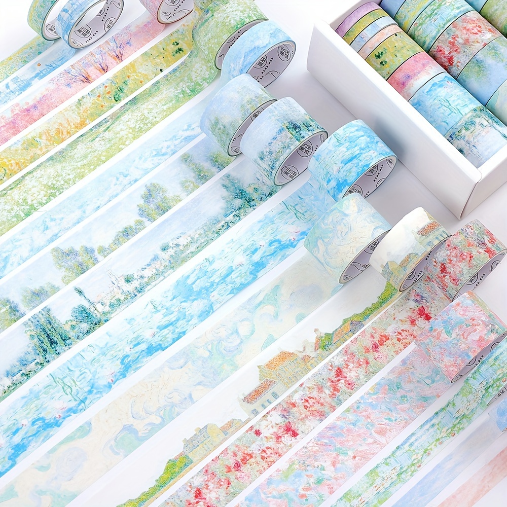 20 Rolls Vintage Garden Washi  - Washi Tape Set 评论和价格